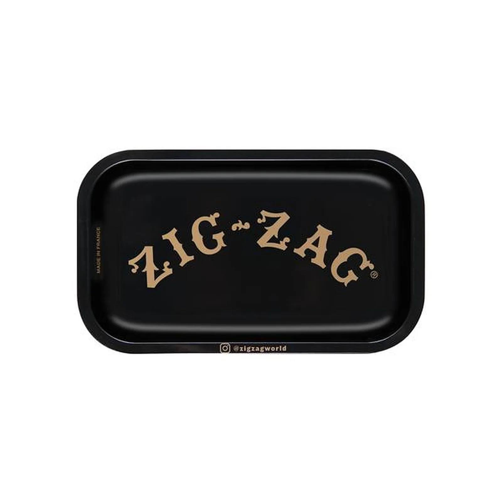Zig Zag - Rolling Tray Black