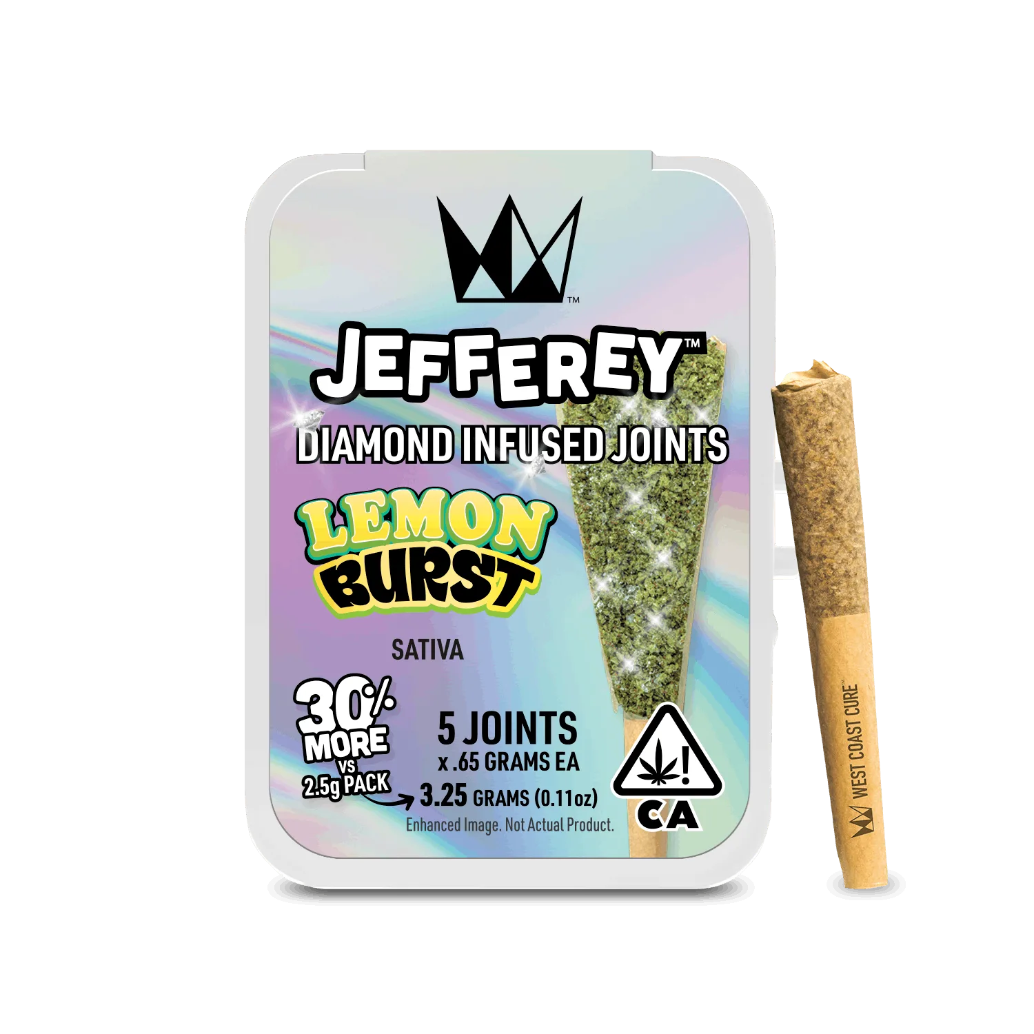 Lemon Burst - Jefferey Infused Joint .65g 5 Pack