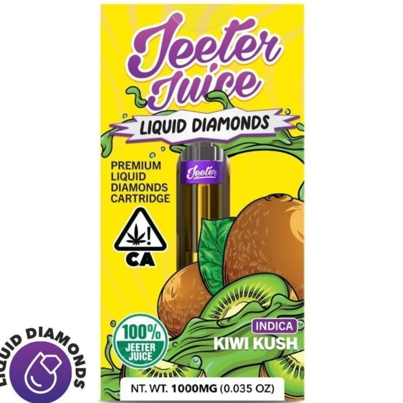 JEETER KIWI KUSH (I) 1G LIQUID DIAMOND CARTRIDGE