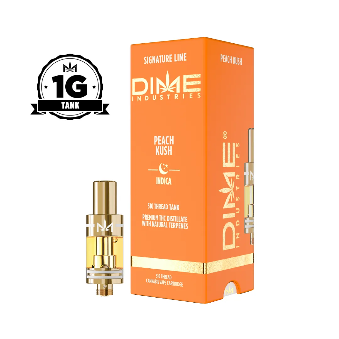 DIME INDUSTRIES: Peach Kush 1g Cartridge (I)
