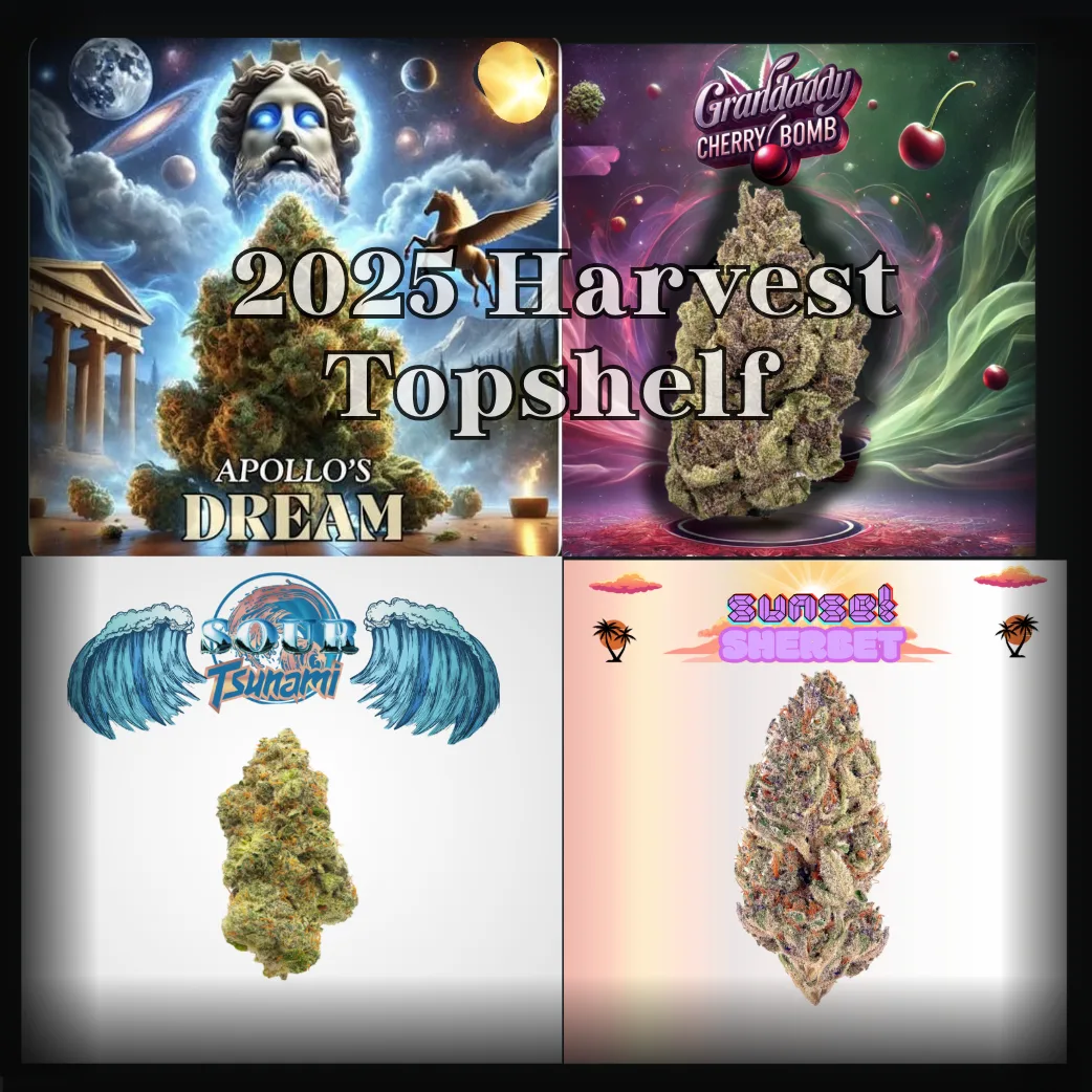 1/2 Oz - 2025 Harvest Topshelf [ Random/Assorted] - Excl.
