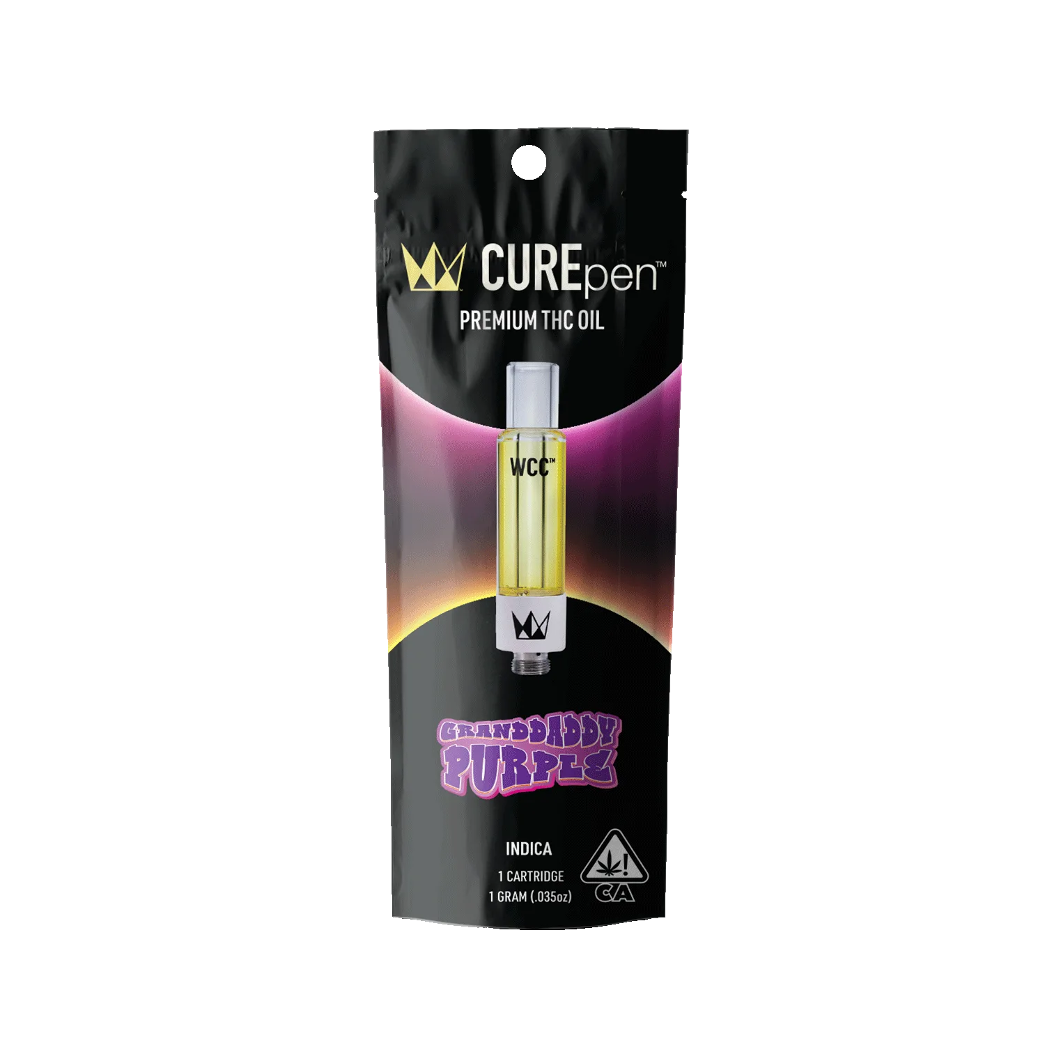 West Coast Cure - Granddaddy Purple (Indica) Cartridge 1g