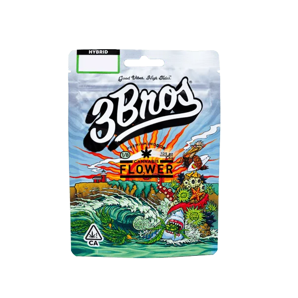 3 Bros | Indoor Flower | 3.5g | Sherb Cream Pie| Hybrid