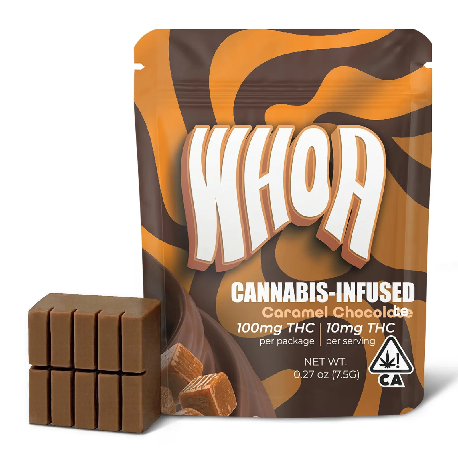 WHOA Caramel Chocolate - Bite (100mg)