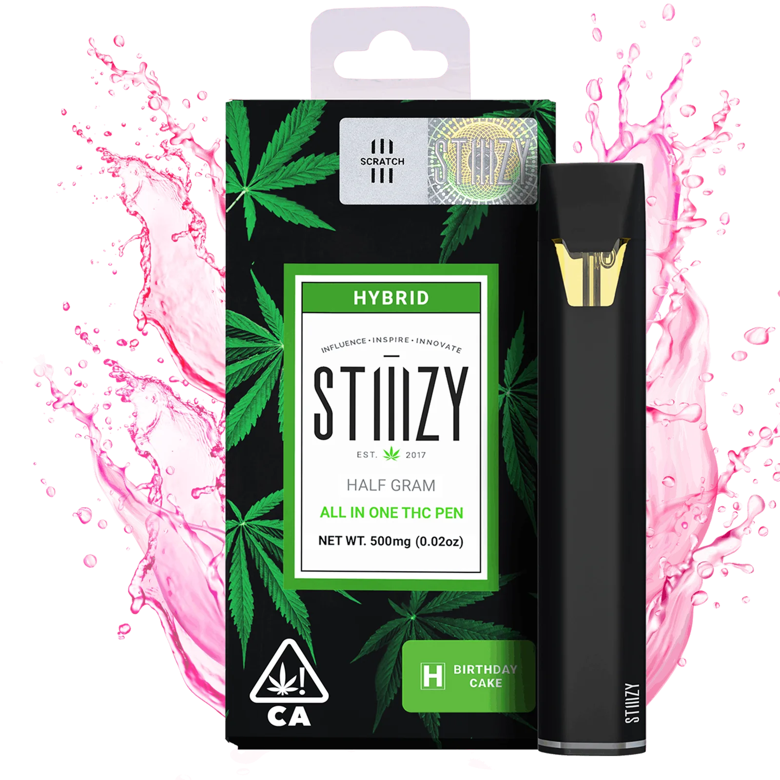 STIIIZY - ORG AIO - Birthday Cake - 0.5g