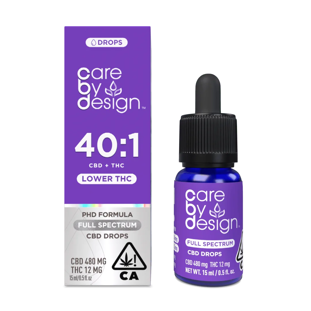 Care By Design | 40:1 Full Spectrum CBD Drops 15ml