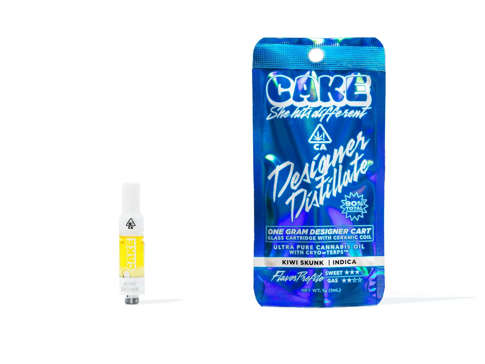 Kiwi Skunk - 1g - Indica- Cartridge