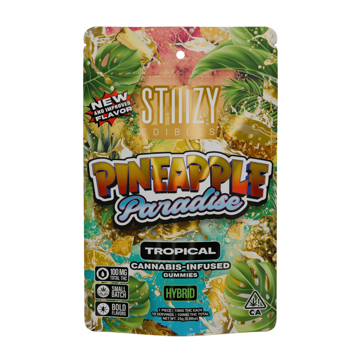 PINEAPPLE PARADISE - 100MG TROPICAL EDIBLES