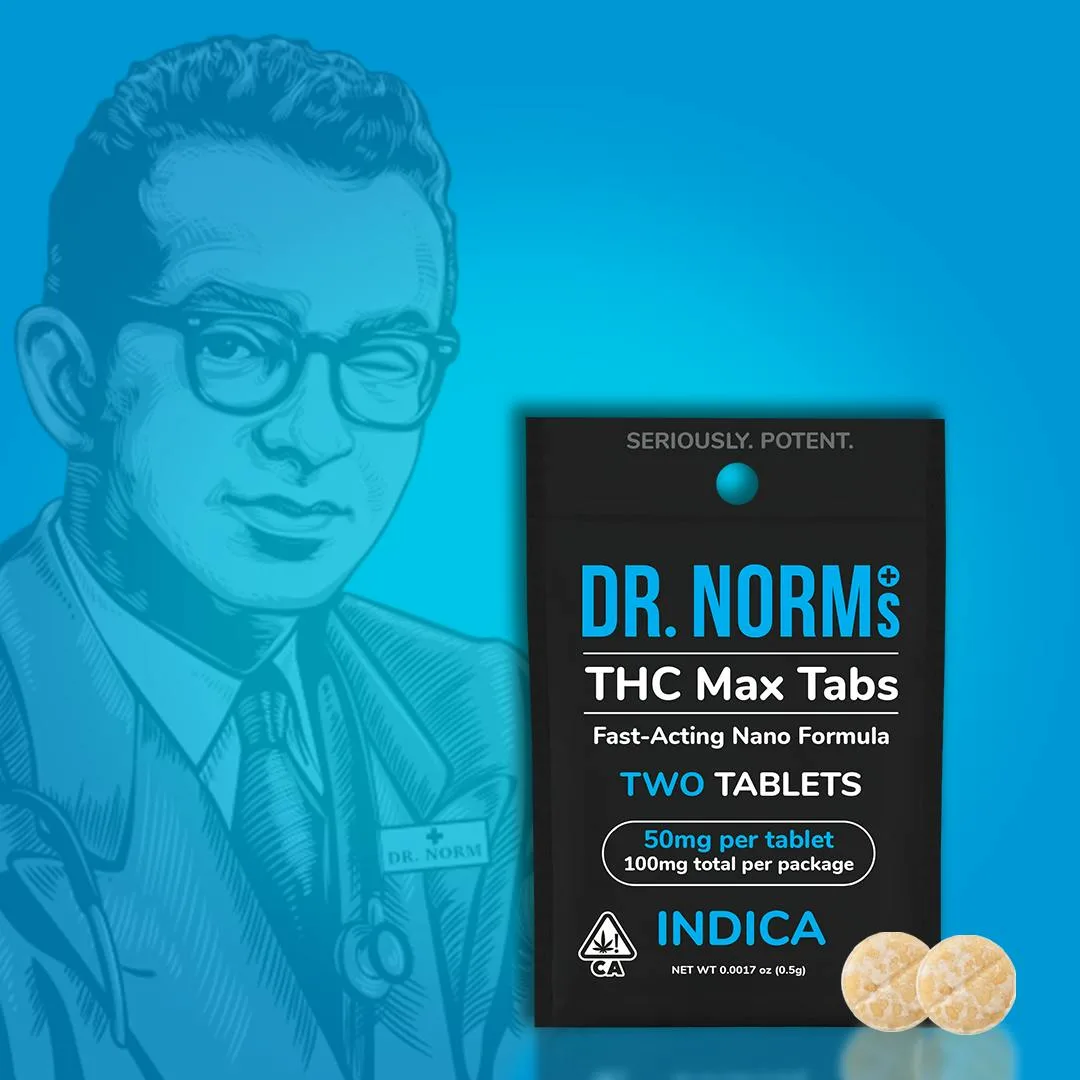 THC Indica MAX Tablets 2 Pack