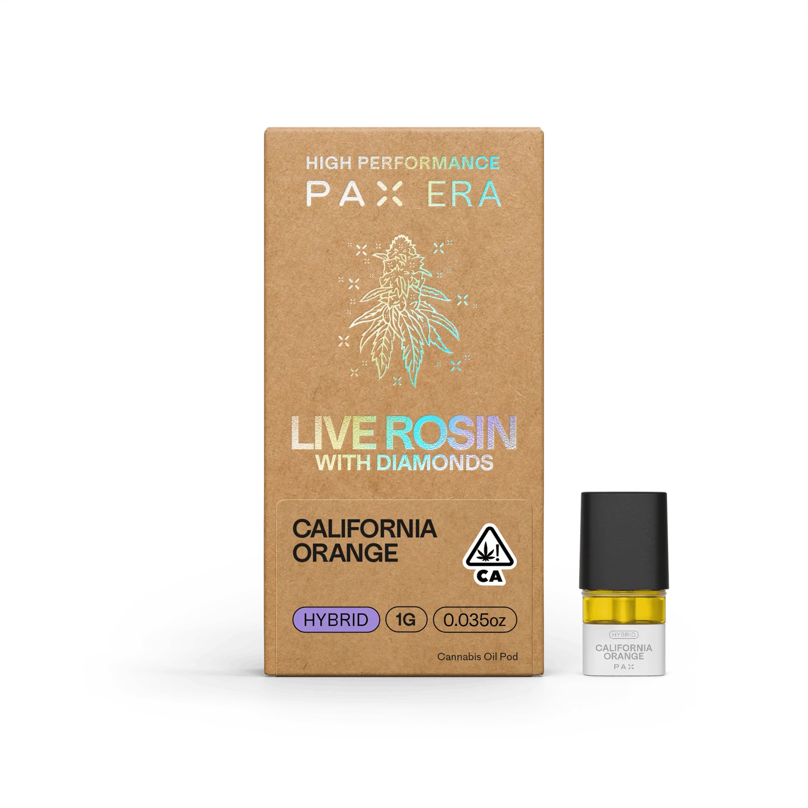 Live Rosin with Diamonds - California Orange 1g