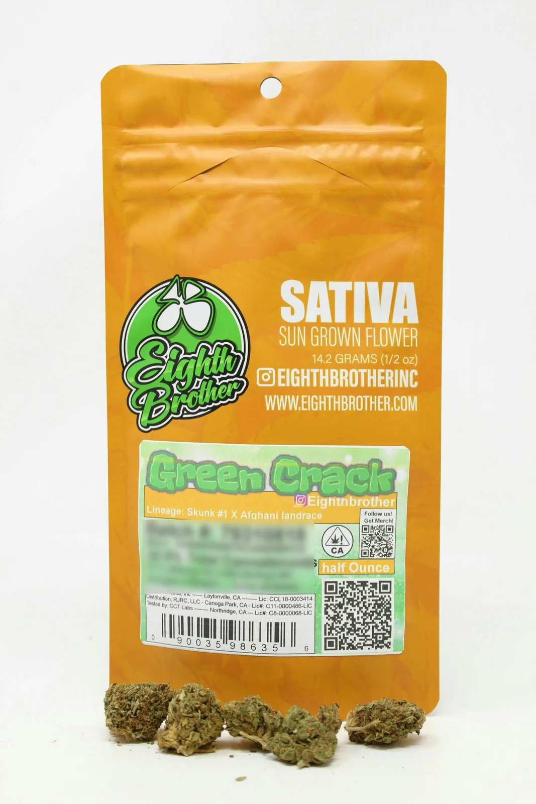 Eighth Brother | Green Crack | Big Buds | 14g