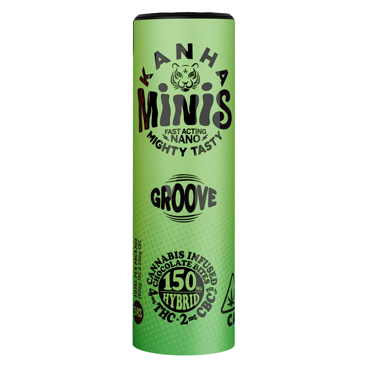 GROOVE | Minis | 2:1 THC:CBC | Hybrid | 25-pack