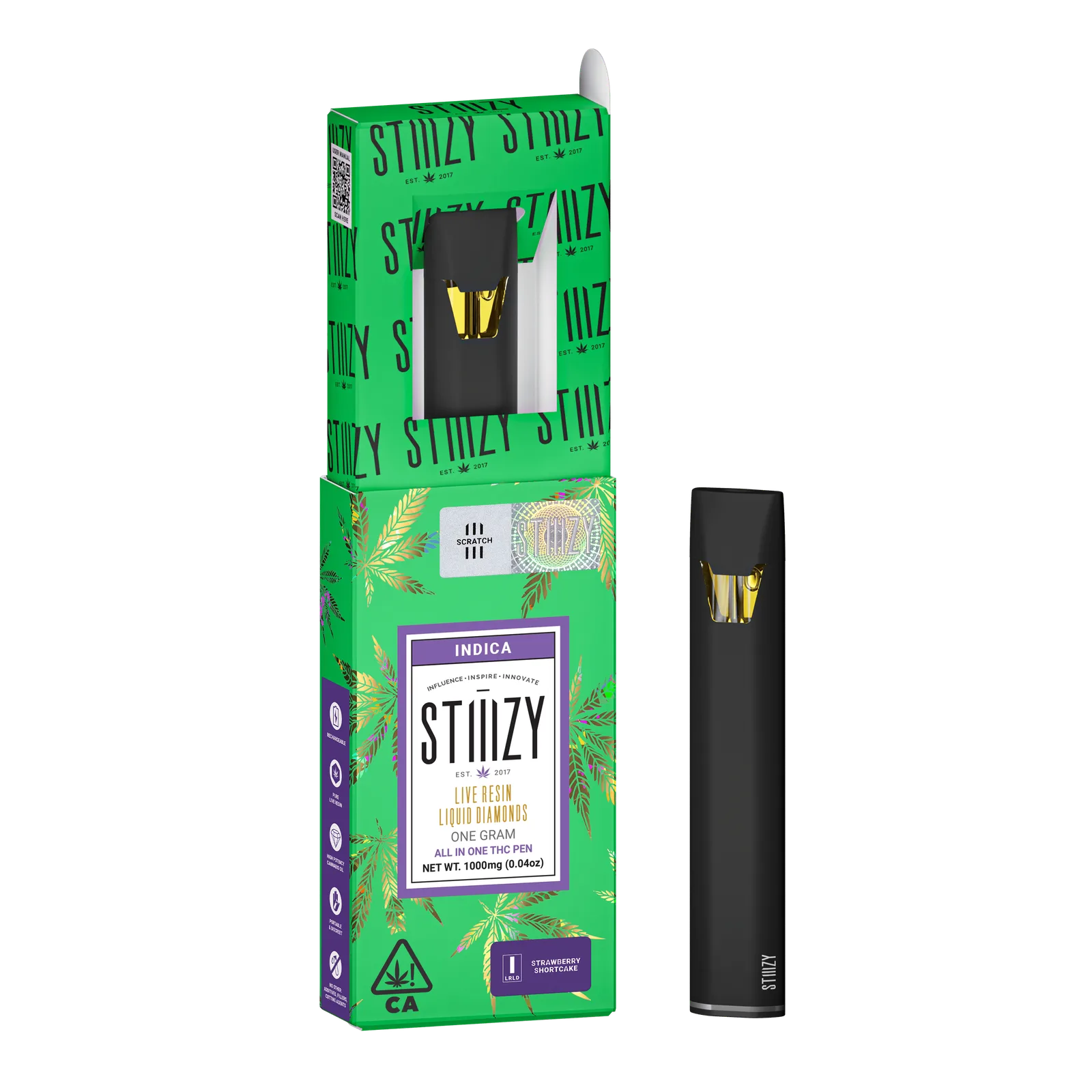 Vape - STRAWBERRY SHORTCAKE 1G LQD All-In-One