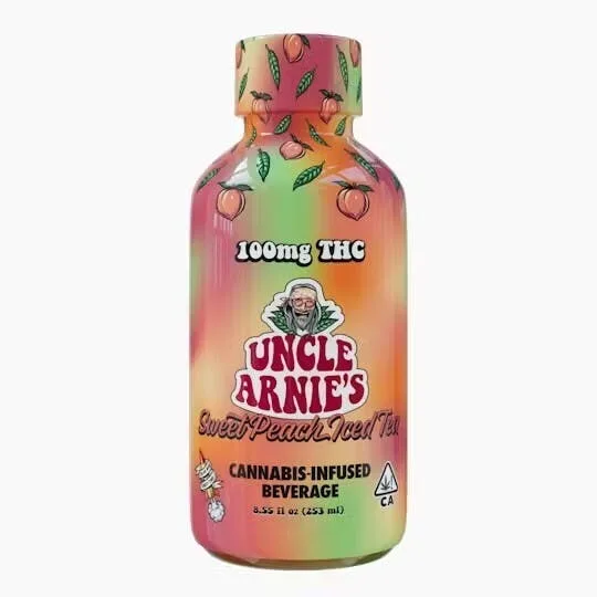 Beverage Uncle Arnie's - Peach Tea - 100mg - SSW