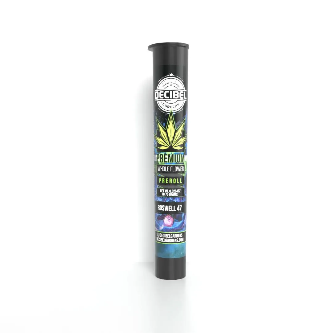 Roswell 47 - Whole Flower Preroll (0.75g)