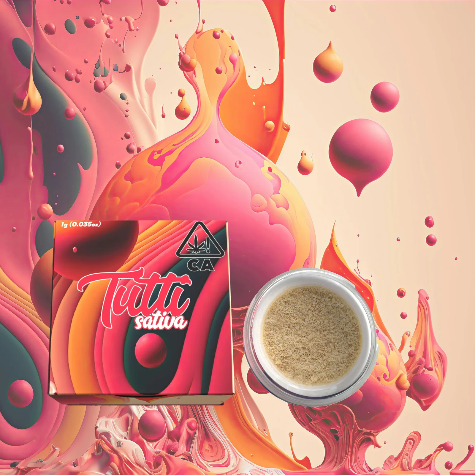 Tutti - 1g - Live Hash - Sativa - Nectarine Jelly