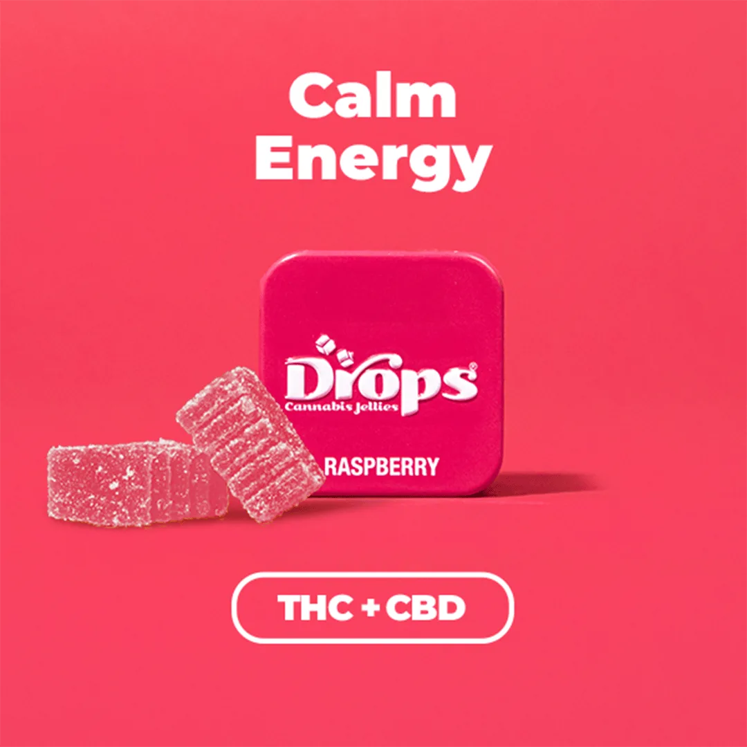 Drops – Raspberry 2-Piece (1:2 CBD:THC)