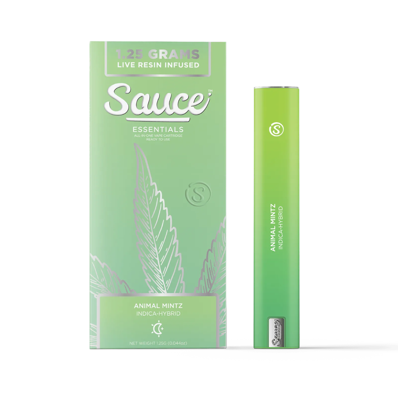Sauce | Essentials | Animal Mintz | Live Resin Disposable | 1.25g