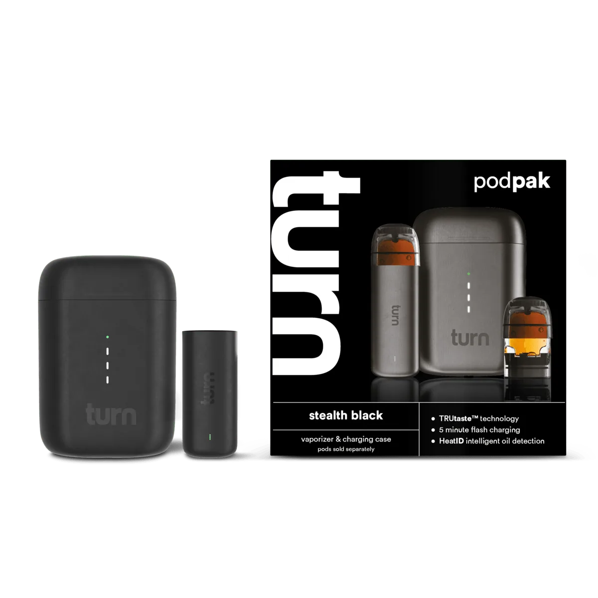 turn | Black Podpak | Battery