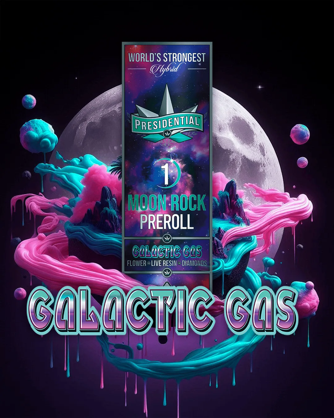 Presidential Moon Rock Preroll - Galactic Gas