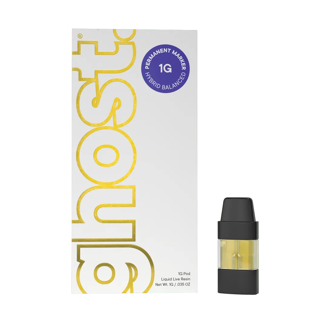 1g Permanent Marker Live Resin Pod