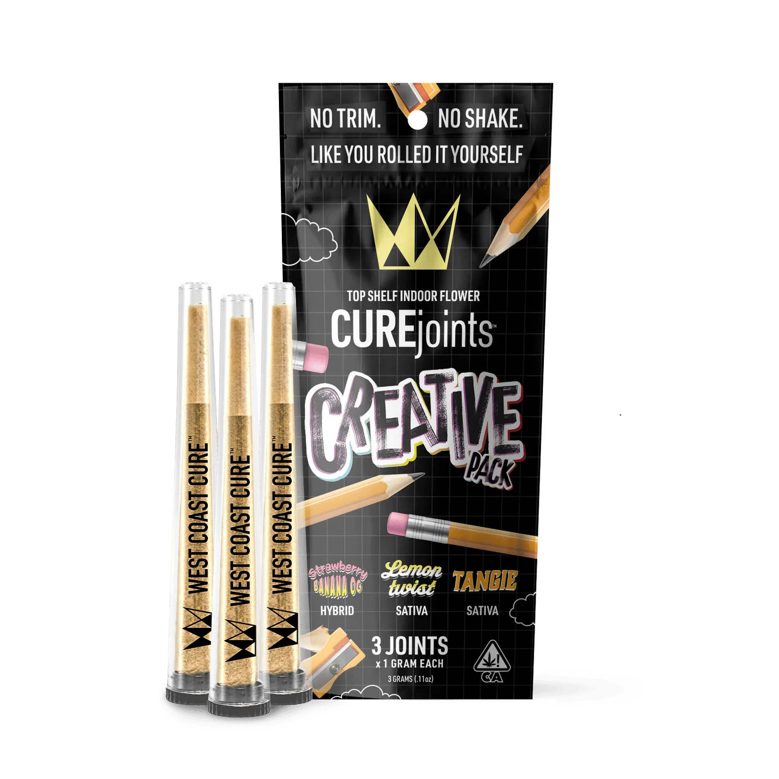 Creative Pack - Top Shelf CUREjoint Variety Pack 3 x 1G