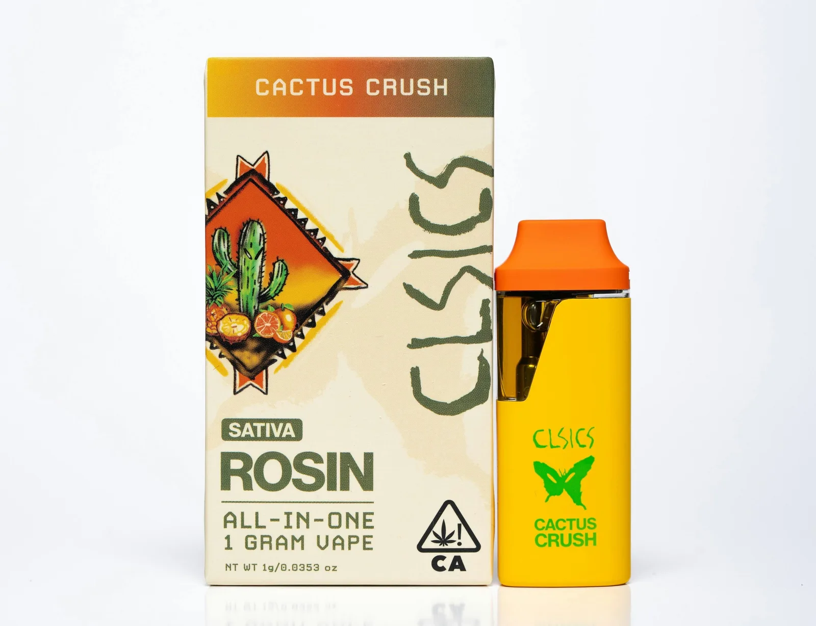 Cactus Crush - LIVE ROSIN ALL IN ONE VAPE 1g