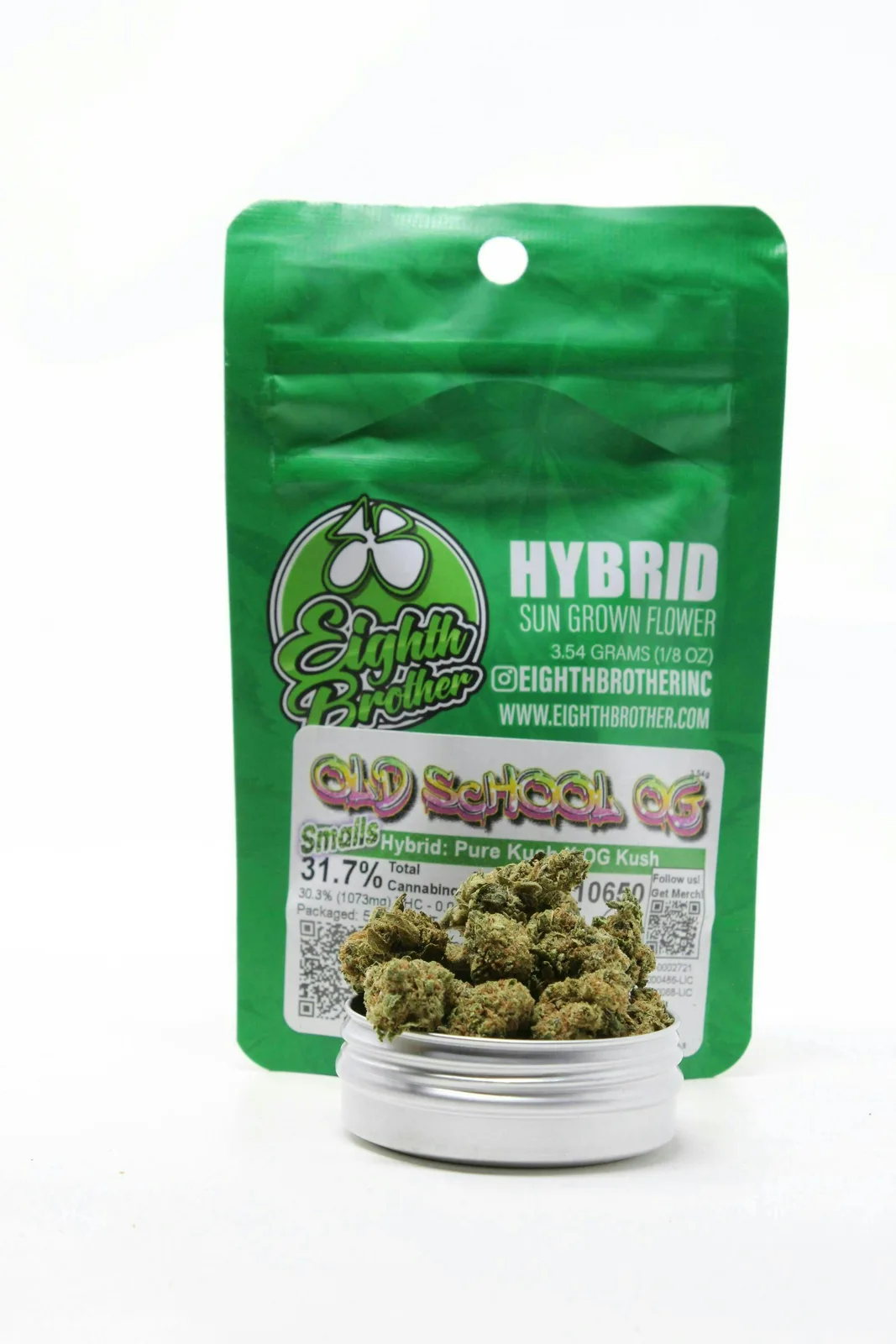 Eighth Brother | Old School OG | Smalls | 3.54g