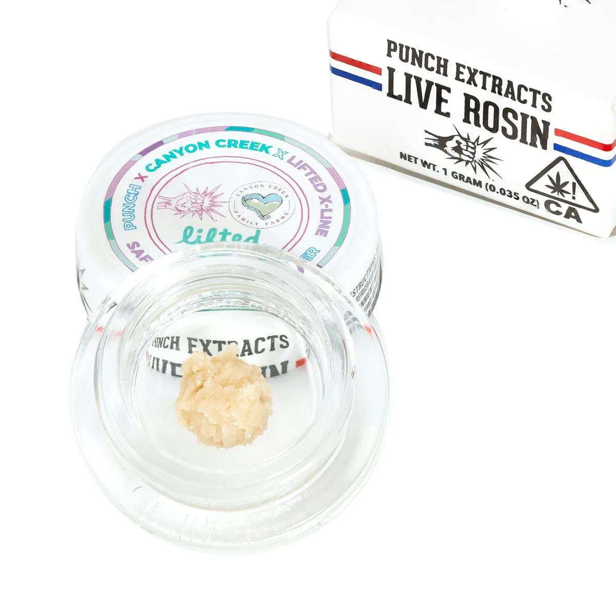 Saffron Punch Tier 4 Live Rosin Cold Cure Badder (1g)