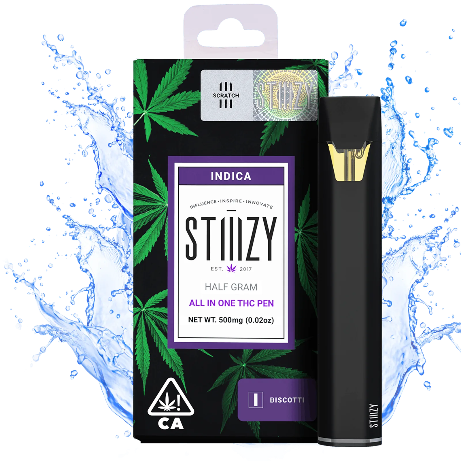 STIIIZY - ORG AIO - Biscotti - 0.5g