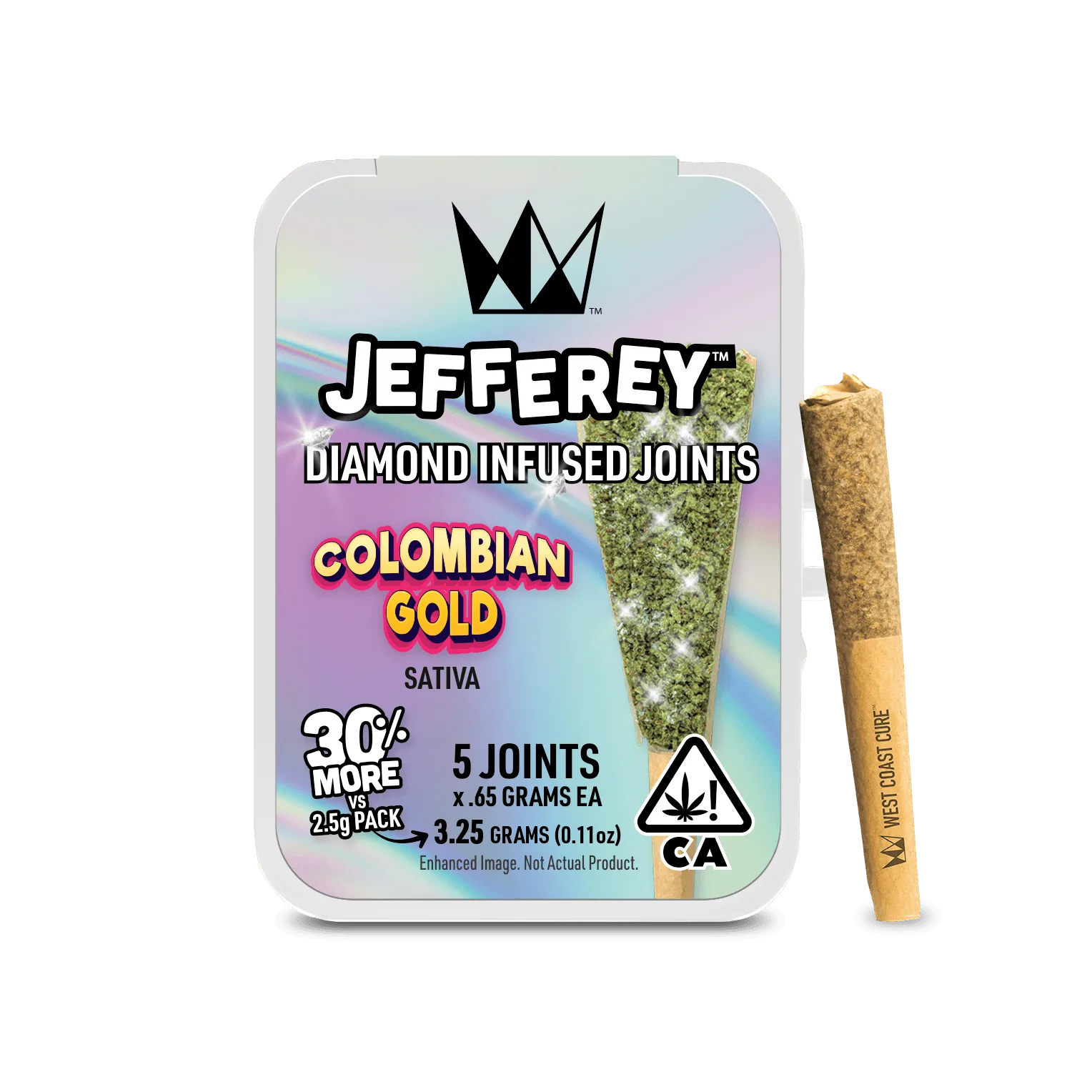 Colombian Gold - 0.65G Jefferey Infused Joint 5 Pack