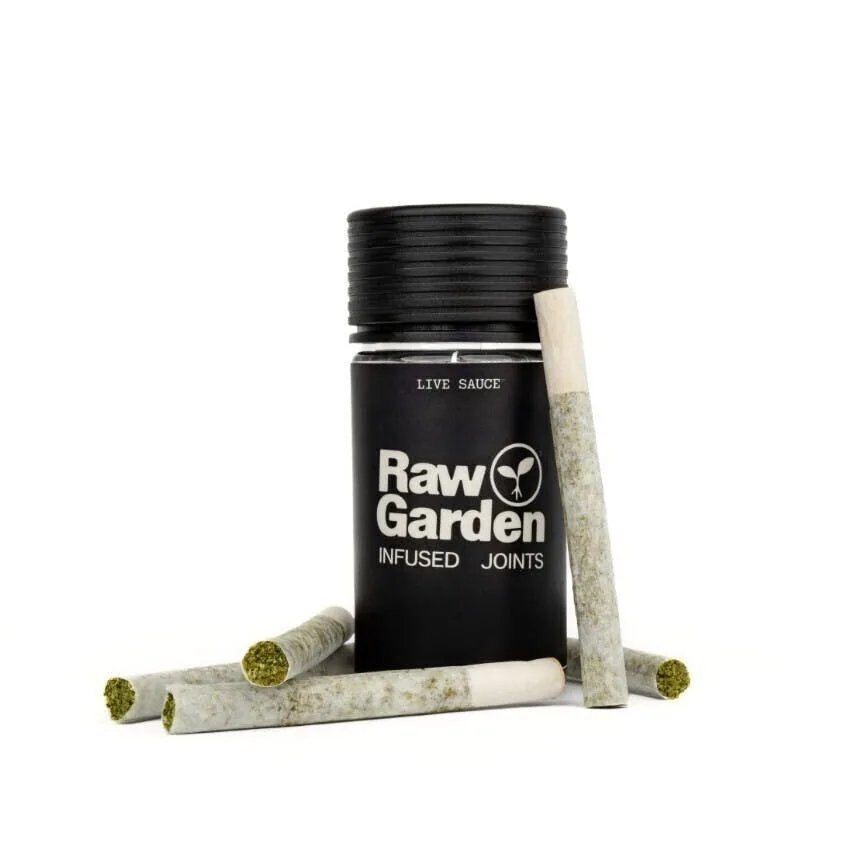 Green Crack Live Sauce Infused Joints (0.5g 5-Pack) [2.5g]