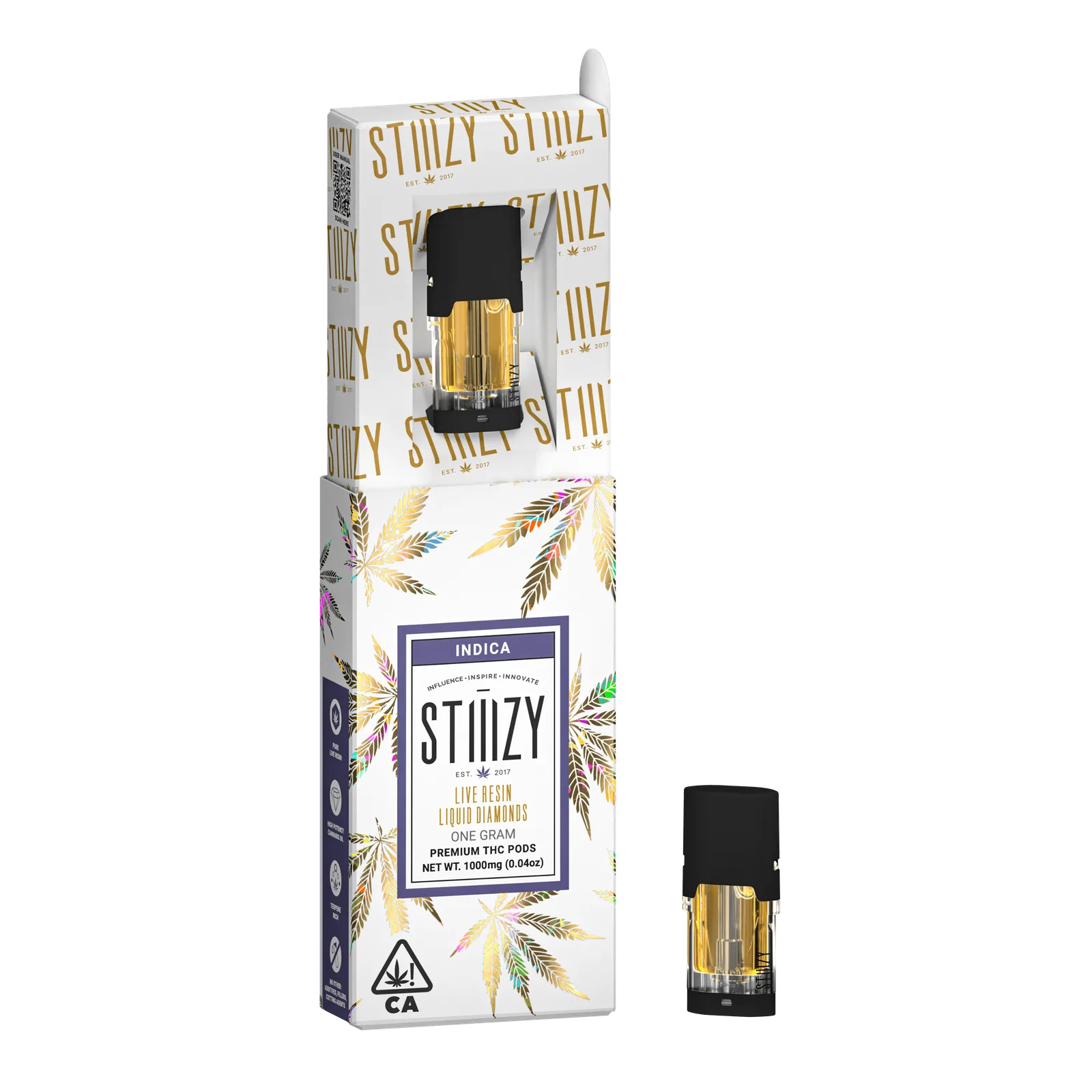Vape Cartridge - NORTHERN LIGHTS 1G Live Resin Liquid Diamonds Pod