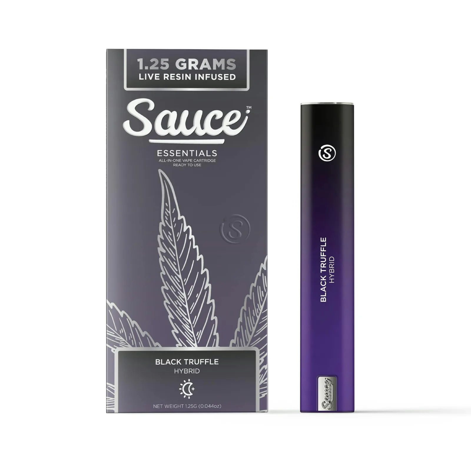 Sauce | Essentials | Black Truffle | Live Resin Disposable | 1.25g