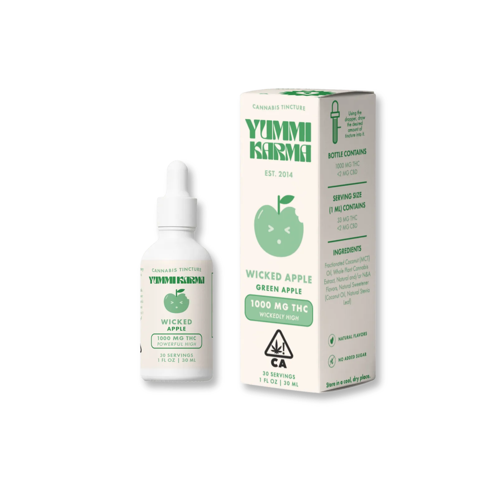 Yummi Karma Drops - Wicked Apple 1000mg THC