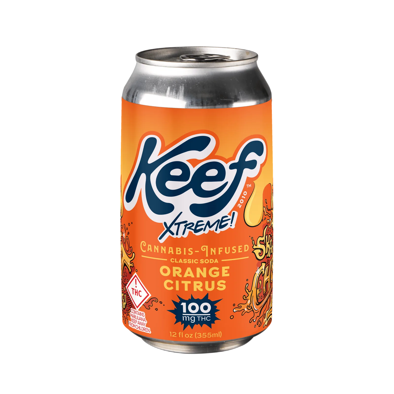 Keef Classic Soda Orange Kush Xtreme - 100mg