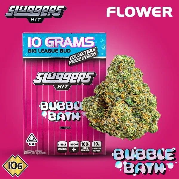 Sluggers - Bagged Flower - 10g - Indica - Bubble Bath