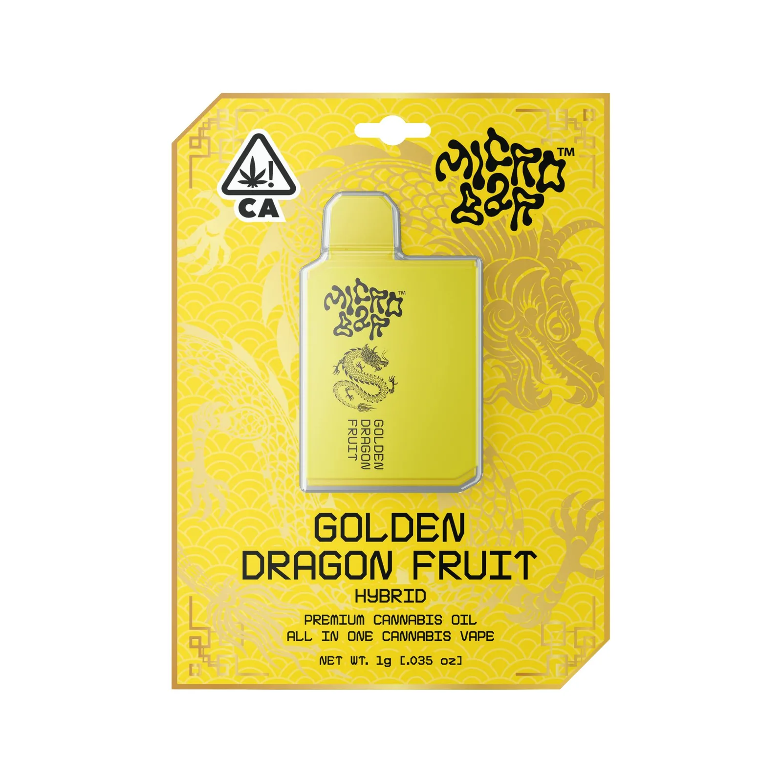 Golden Dragon Fruit (Hybrid) - 1g AIO