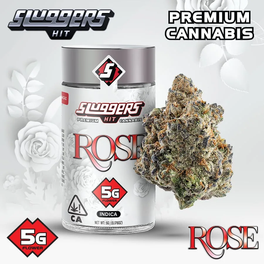 Sluggers - Jarred Flower - 5g - Rose