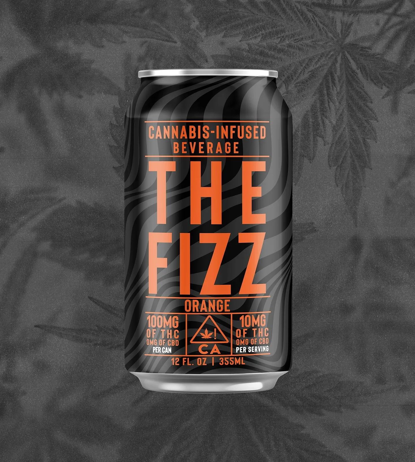 Orange – THC Beverage – 100mg