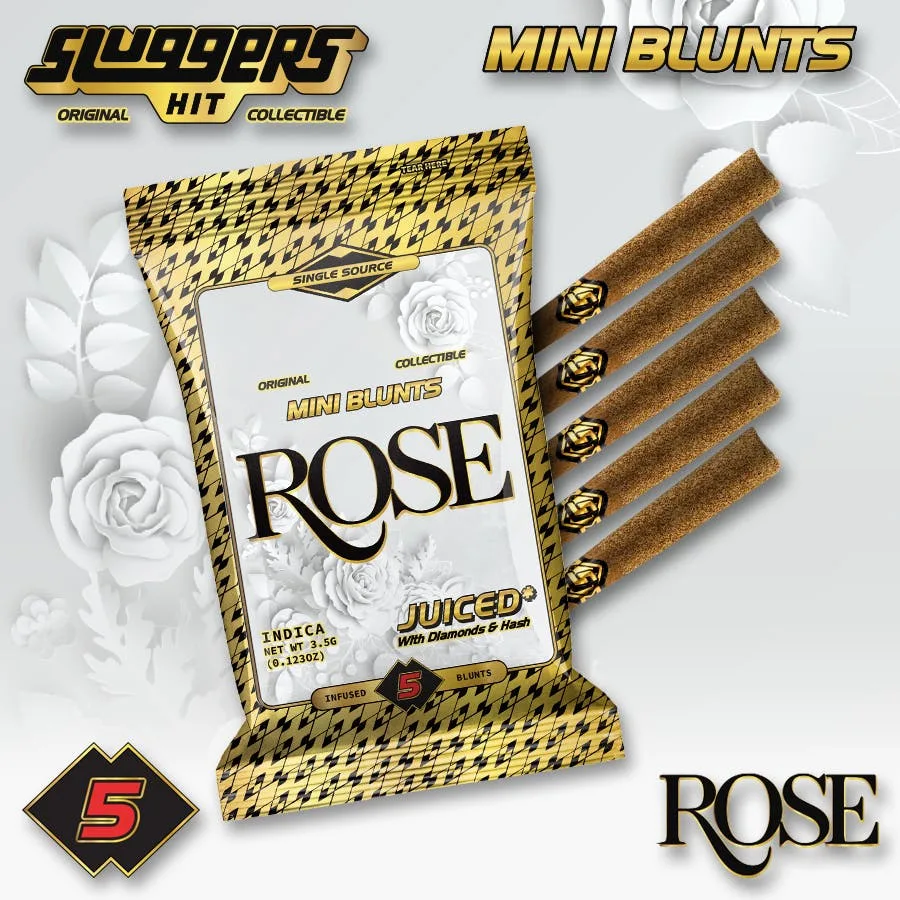 Sluggers - Infused Mini Blunts - 3.5g 5pk - Rose