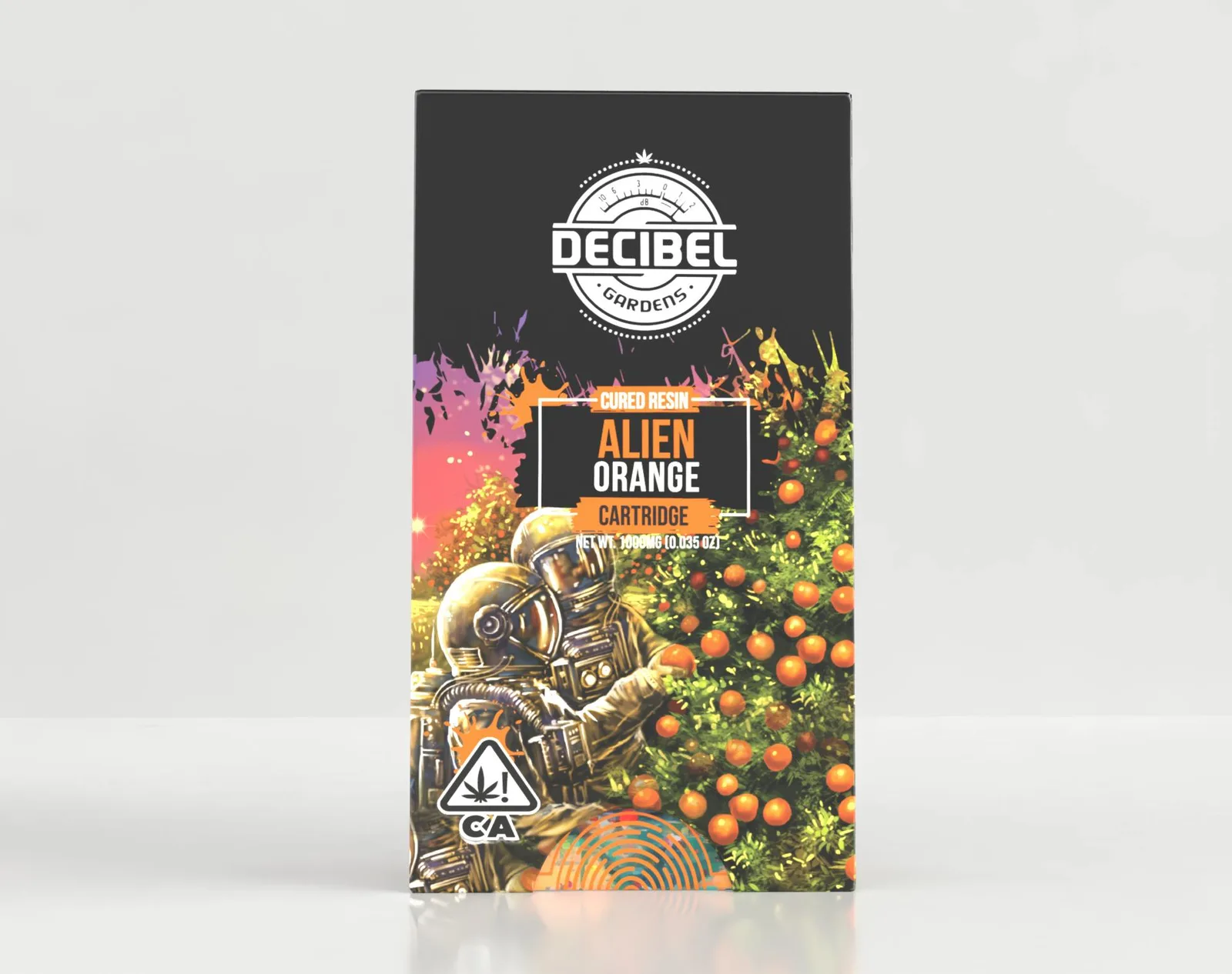 Alien Orange - Cured Resin Cartridge (1g)
