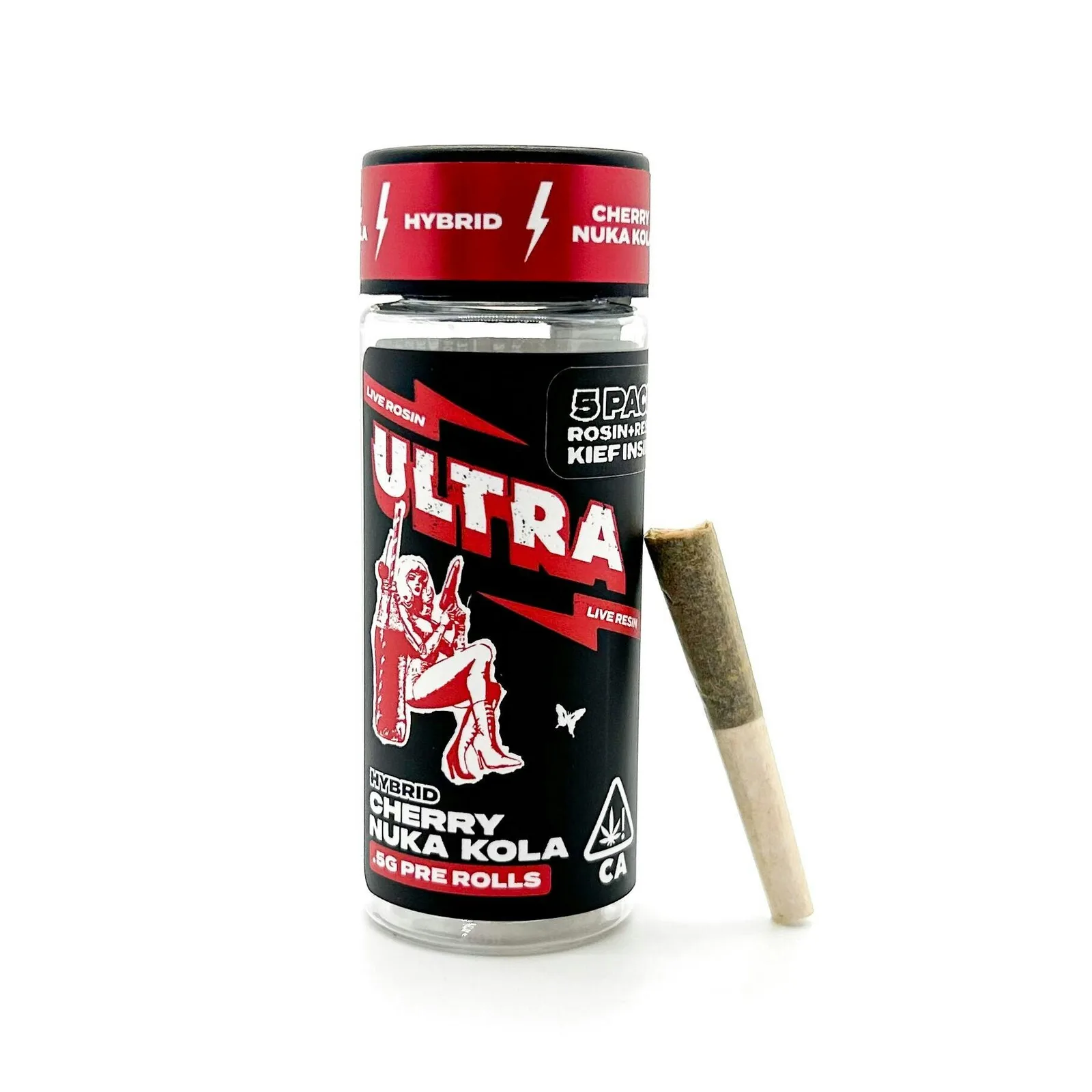 Cherry Nuka Kola - 5pk .5g Rosin/Resin Infused Pre Rolls