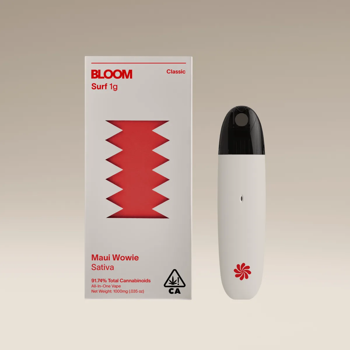 Bloom Classic Surf All-In-One 1000mg | Maui Wowie