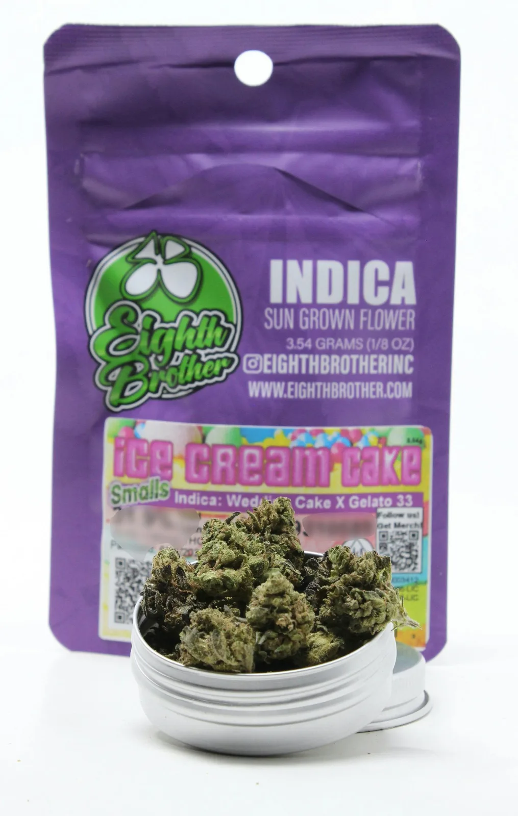 Eighth Brother | Ice Cream Cake | Smalls | 3.54g