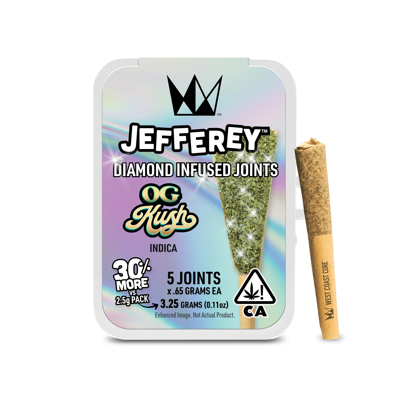 OG Kush - Jefferey Infused Joint .65g 5 Pack