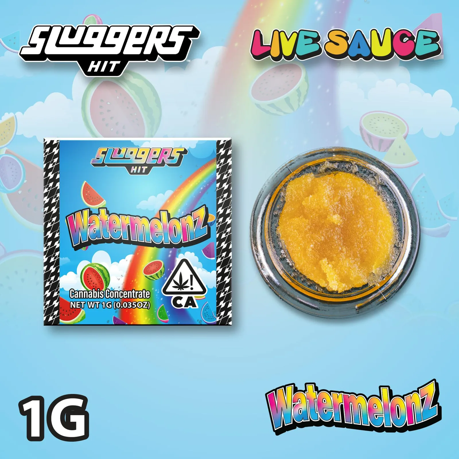 Sluggers - 1g - Sauce - Watermelon Z