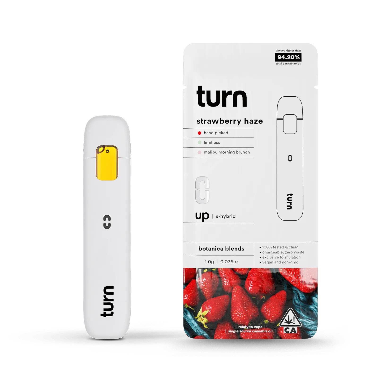 turn | Strawberry Haze | Disposable | 1g