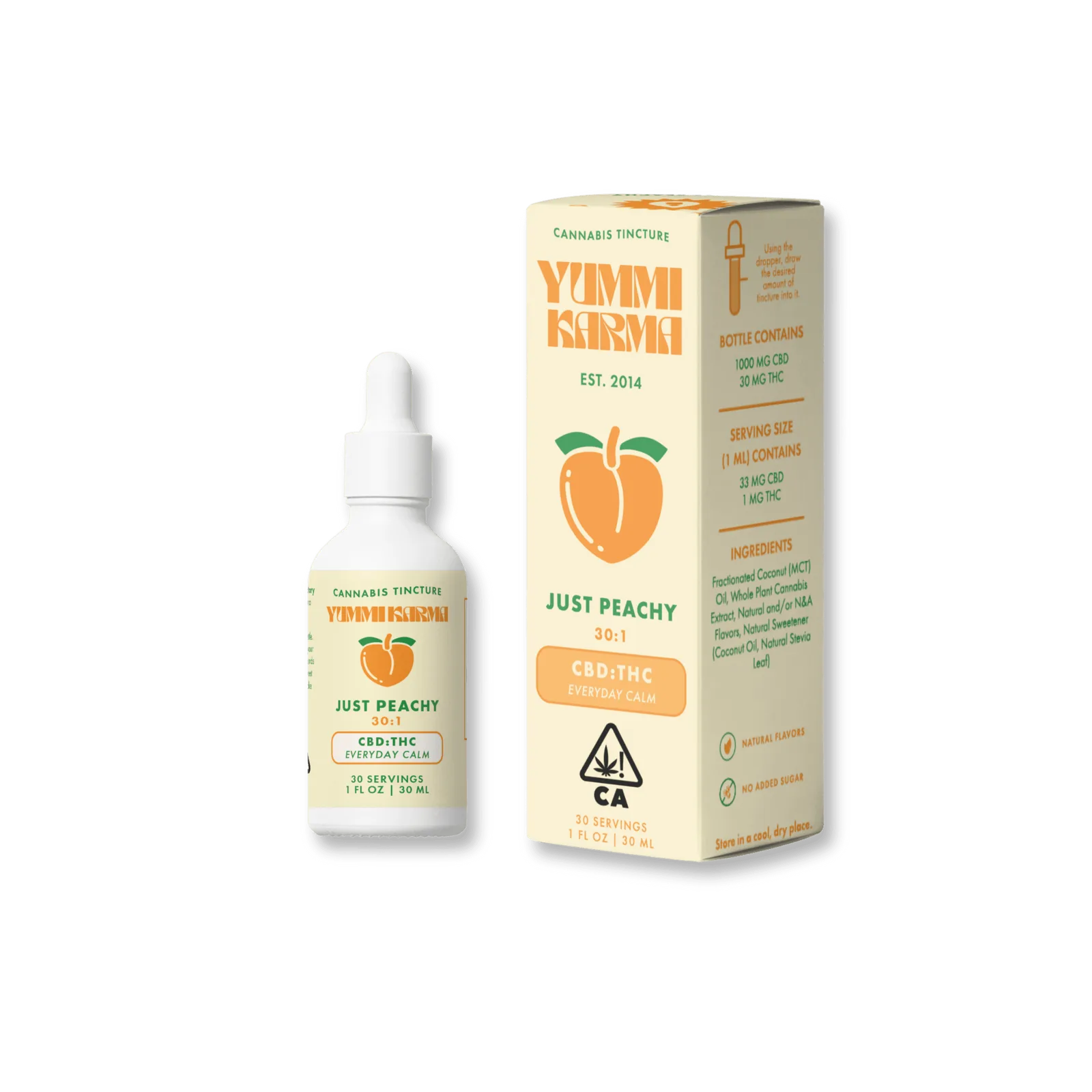 Yummi Karma Drops - Just Peachy 30:1