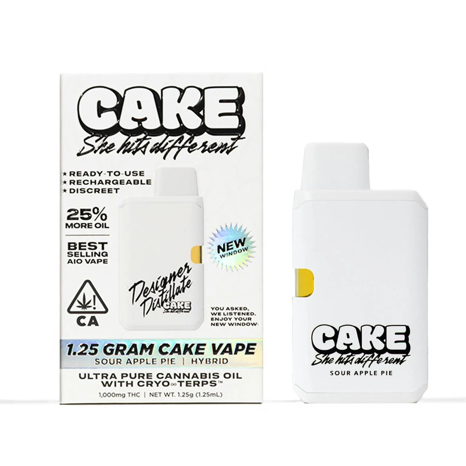 Sour Apple Pie - 1.25 Grams - Hybrid - Designer Distillate